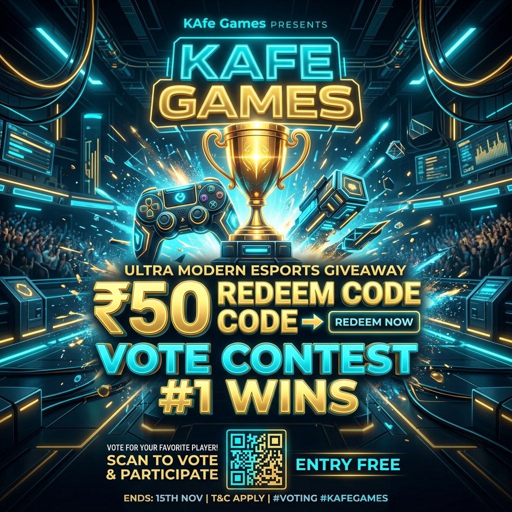 ₹50 Giveaway Contest Poster