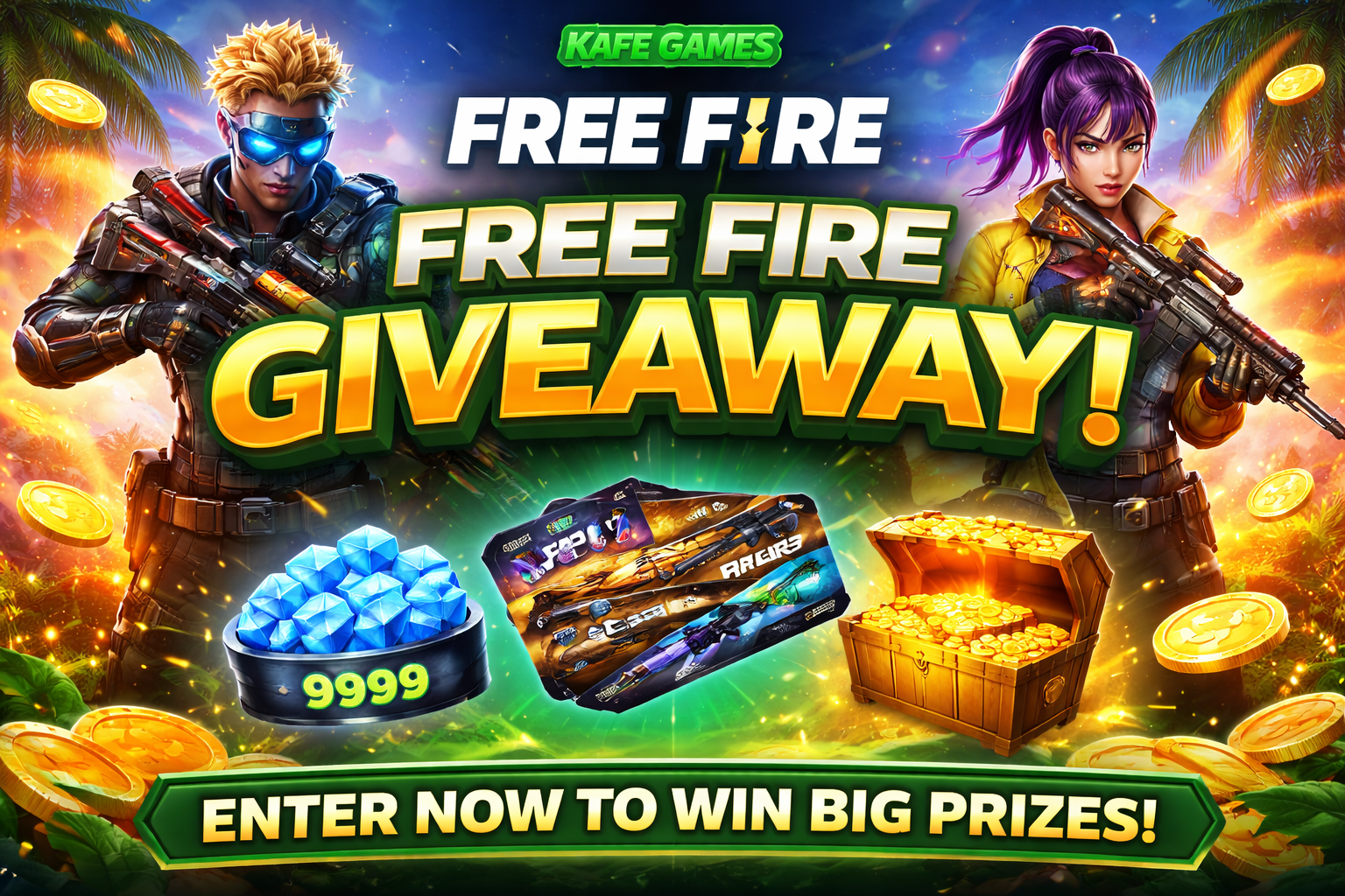 Free Fire Giveaway